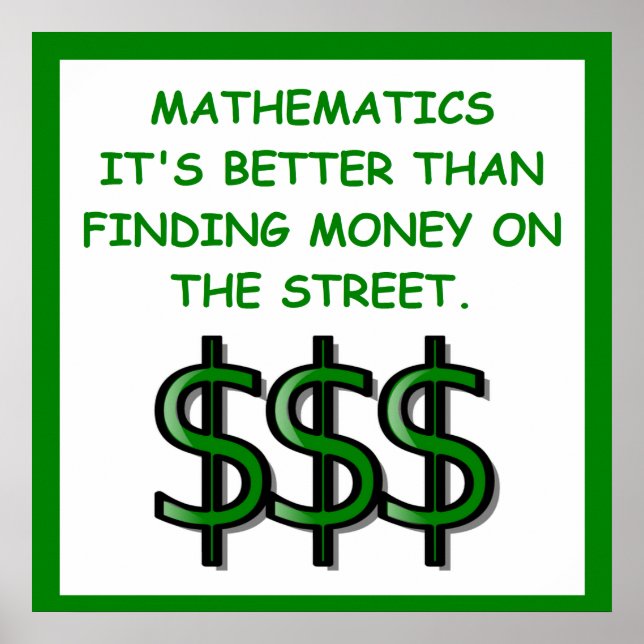 Affiche maths (Devant)