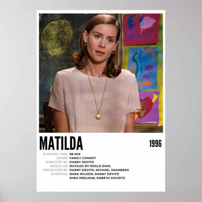 Affiche Matilda Movie VI (Devant)
