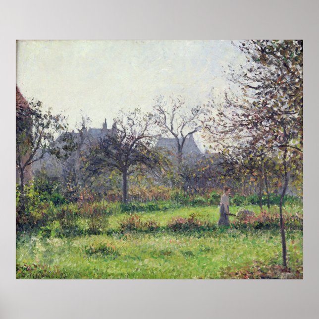 Affiche Matin, automne, Eragny, 1897 (Devant)