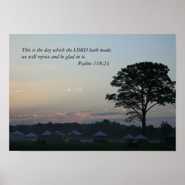 Affiche Matin, Ceci est l'affiche ou l'impression du jour (Devant)