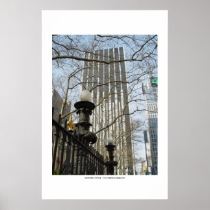 Affiche matin de Manhattan