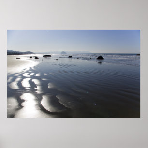 Affiche Matin de plage de Cayucos