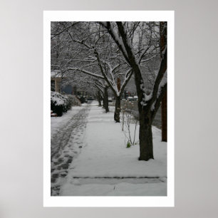 Affiche Matin d'hiver