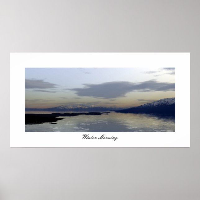 Affiche Matin d'hiver (Devant)