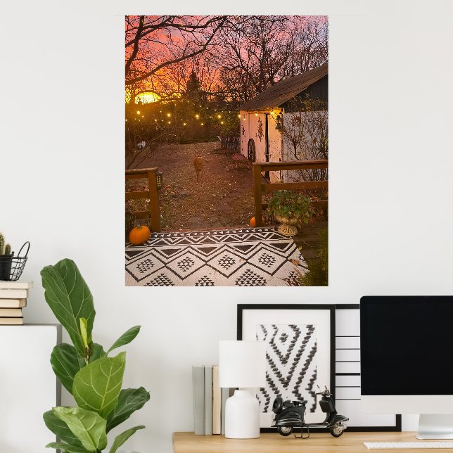 Affiche Matin magique (Bureau à domicile)