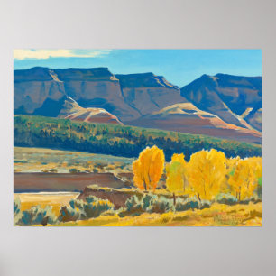 Affiche Matin pacifique par Maynard Dixon