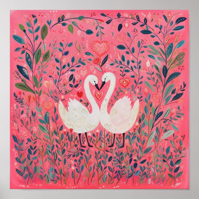 Affiche Mating Call 🦢 💕 (Devant)