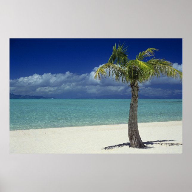 Affiche Matira Beach on the island of Bora Bora, 2 (Devant)