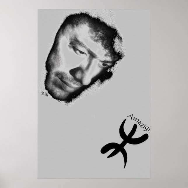 Affiche Matoub Lounès (Devant)