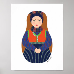 Affiche Matriochka de Dane, Rømø