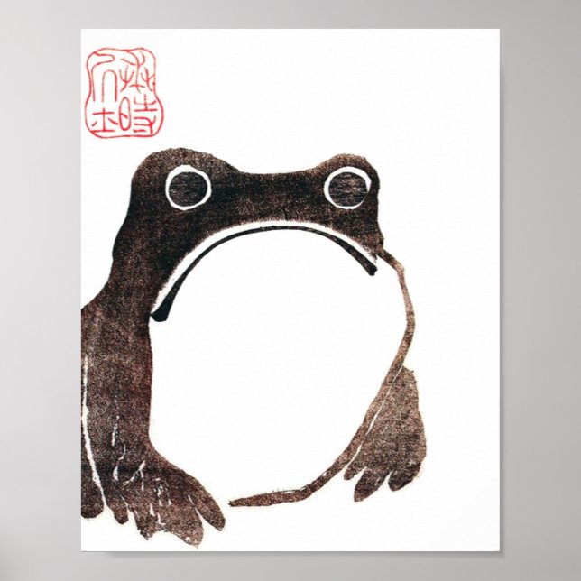 Affiche Matsumoto Hoji Frog (Devant)
