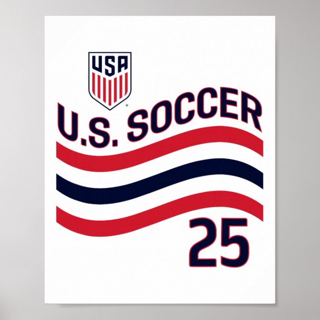 Affiche Matt Freese 25 Blanc Usmnt Sous Licence Officielle (Devant)