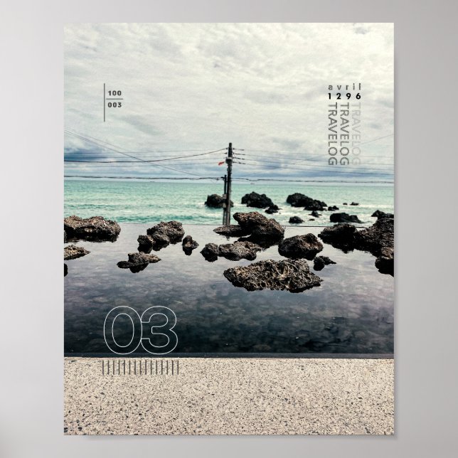 affiche matte travelog_3 (Devant)