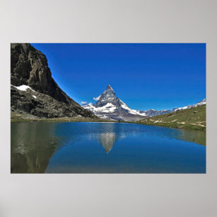 Affiche Matterhorn and Riffelsee