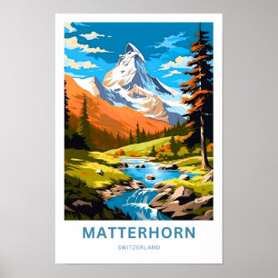 Affiche Matterhorn Suisse Imprimer