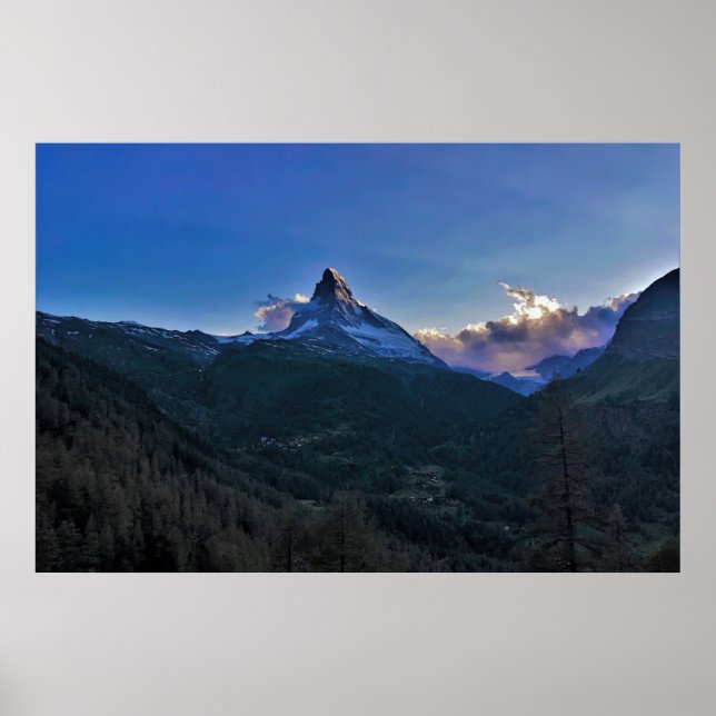 Affiche Matterhorn Sunset (Devant)