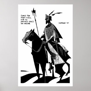 Affiche Matthieu 8 8 La foi du centurion Art Print Parle