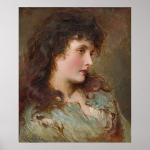 Affiche Maud (Élégante Portrait Féminin)