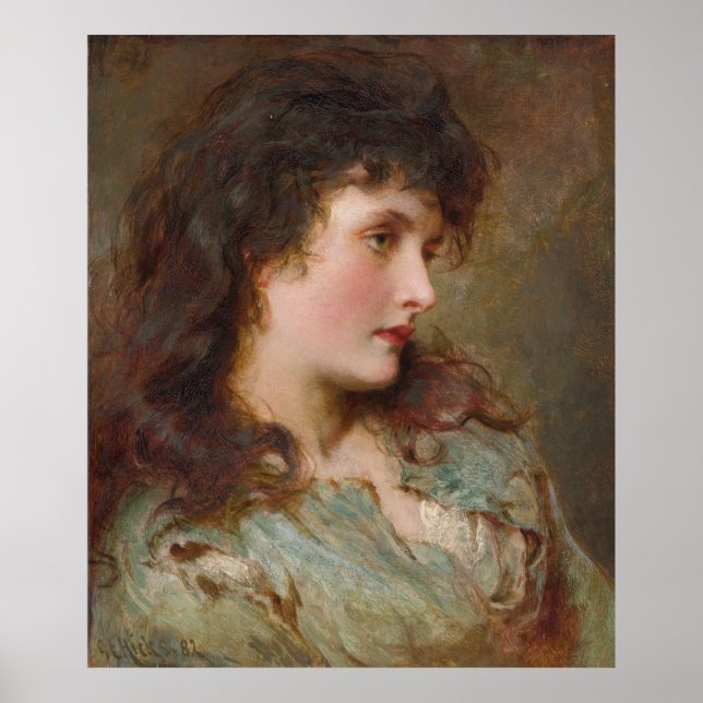 Affiche Maud (Élégante Portrait Féminin) (Devant)