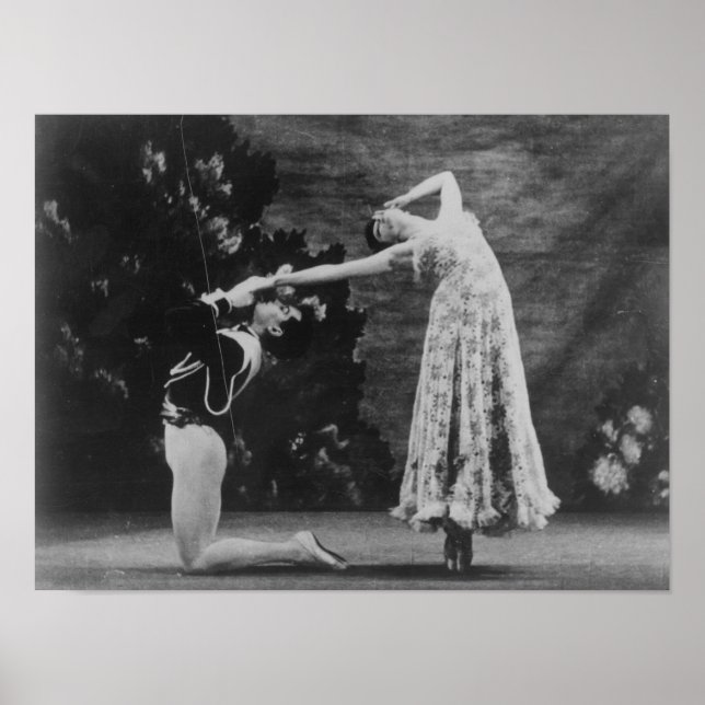 Affiche Maude Lloyd et Hugh Laing (Devant)