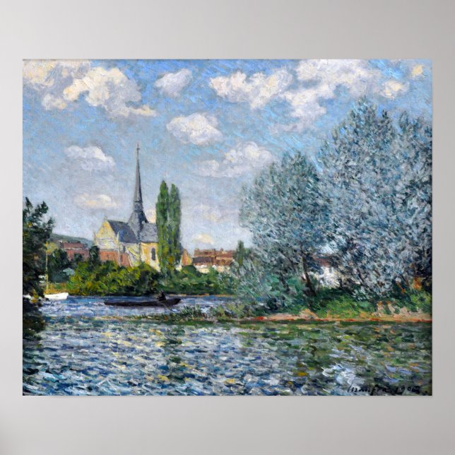 Affiche Maufra - Église De Petit-Andelys, France (Devant)