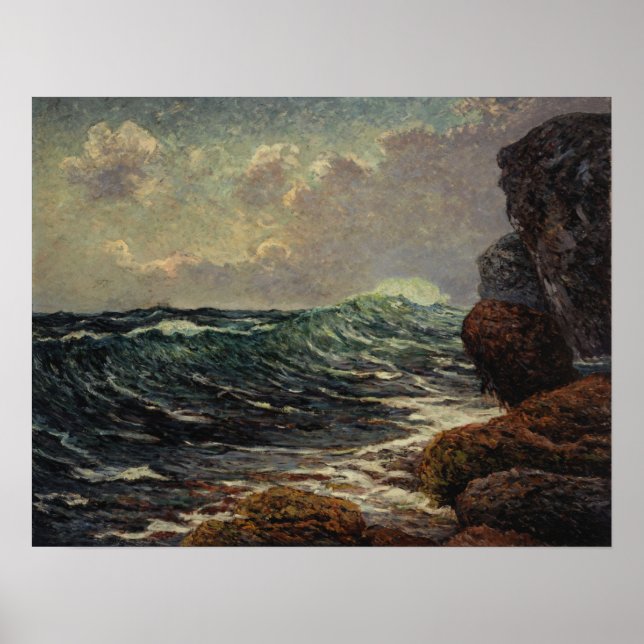 Affiche Maufra - La Marée Montée À Port-Blanc (Devant)