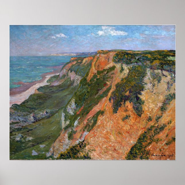 Affiche Maufra - Les falaises rouges (Devant)