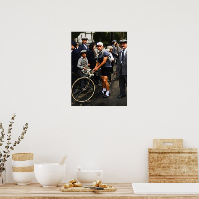 Affiche Maurice Archambaud Le Tour nain de France 1932 (Cuisine)