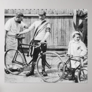 Affiche Maurice Garin 1903 Vainqueur du Tour de France