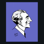 Affiche Maurice Ravel<br><div class="desc">Portrait graphique du compositeur</div>