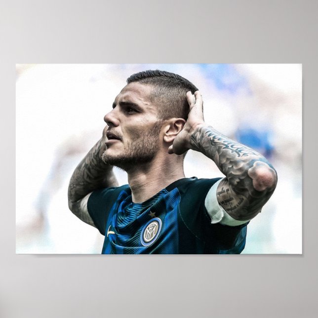 Affiche Mauro Icardi (Devant)