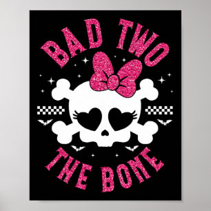 Affiche Mauvais Deux L'Os 2e Anniversaire 2 Ans Enfants Gi