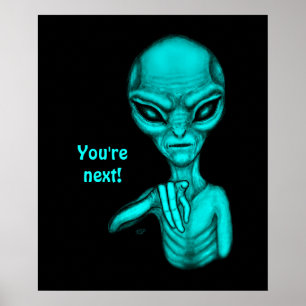 Affiche Mauvais Extraterrestre , À toi ensuite !