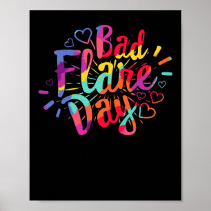 Affiche Mauvais Flare Day Complexe régional syndrome de do