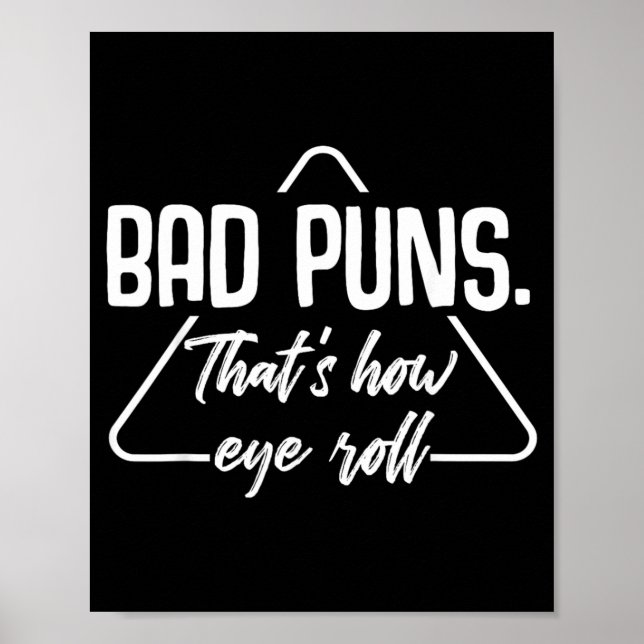 Affiche Mauvais jeux de mots C'est comme ça que je fais ro (Devant)