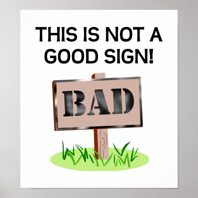 Affiche Mauvais Signe (Devant)