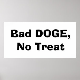 Affiche Mauvaise DOGE, pas de traitement