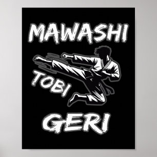 Affiche Mawashi Tobi Geri