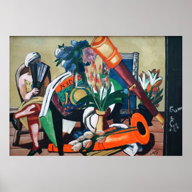 Affiche Max Beckmann (Devant)