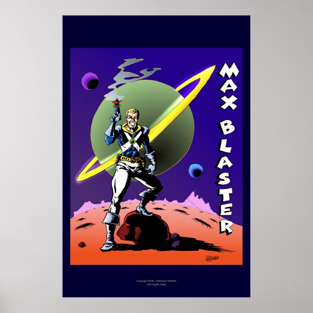 Affiche Max Blaster (Devant)