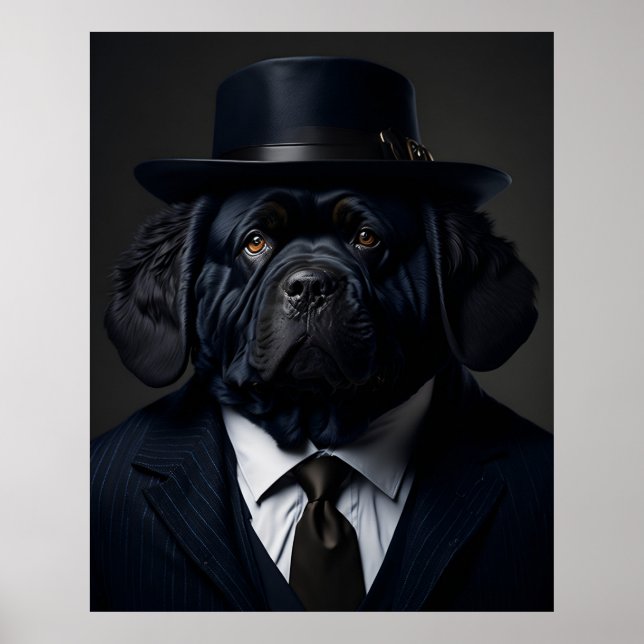 Affiche Max le patron de chasseur souterrain. (Devant)