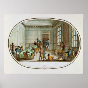 Affiche Maximilien de Robespierre blessé