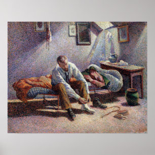 Affiche Maximilien Luce Matin, Intérieur