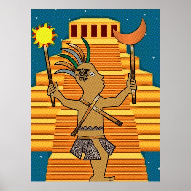 Affiche MayanPop (Devant)