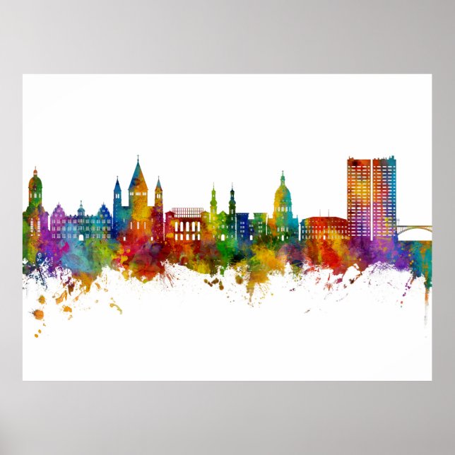 Affiche Mayence Germany (Devant)