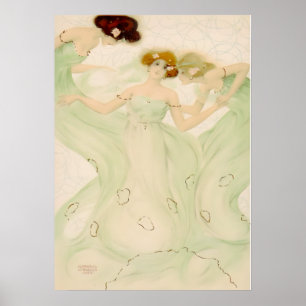 Affiche Mayflies par Raphael Kirchner