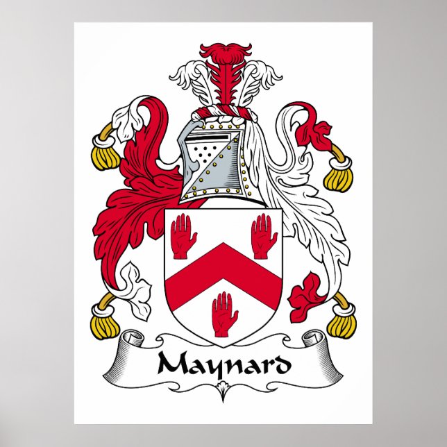 Affiche Maynard Family Crest (Devant)