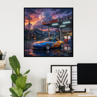 Affiche Mazda MX-5 Miata Touring Car