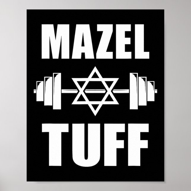 Affiche Mazel Tuff Drôle entraînement juif (Devant)