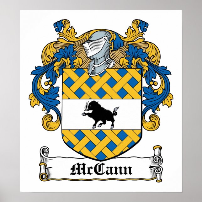 Affiche McCann Family Crest (Devant)